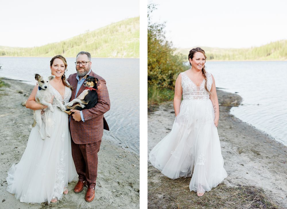 Chute Lake Wedding.  Summerland and Penticton wedding photographer.