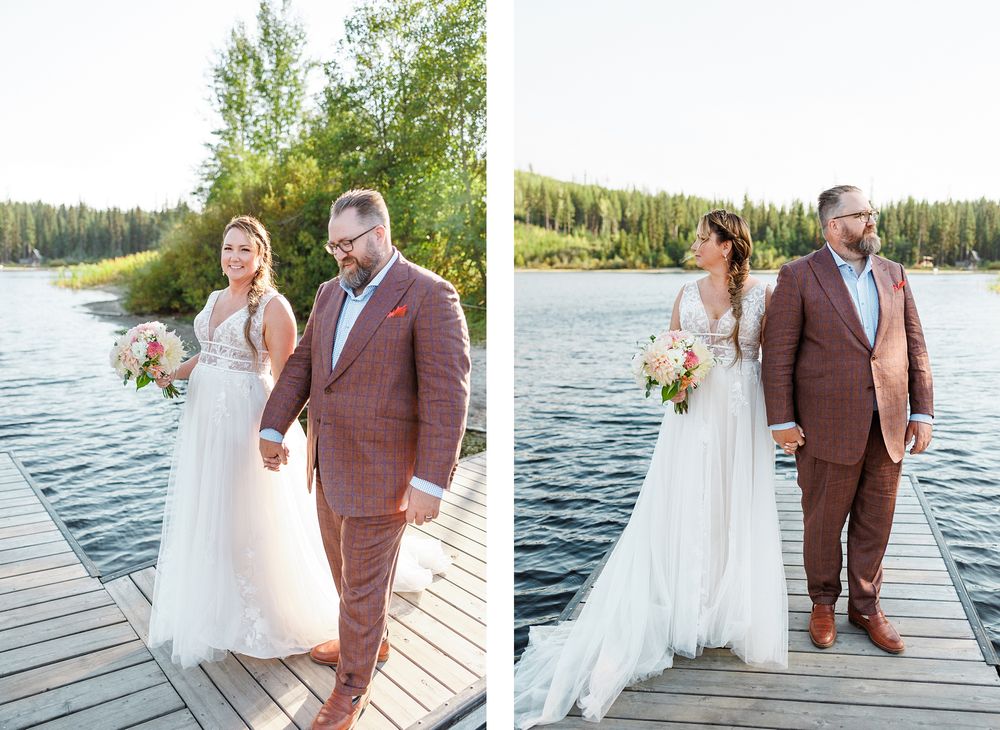 Chute Lake Wedding.  Summerland and Penticton wedding photographer.