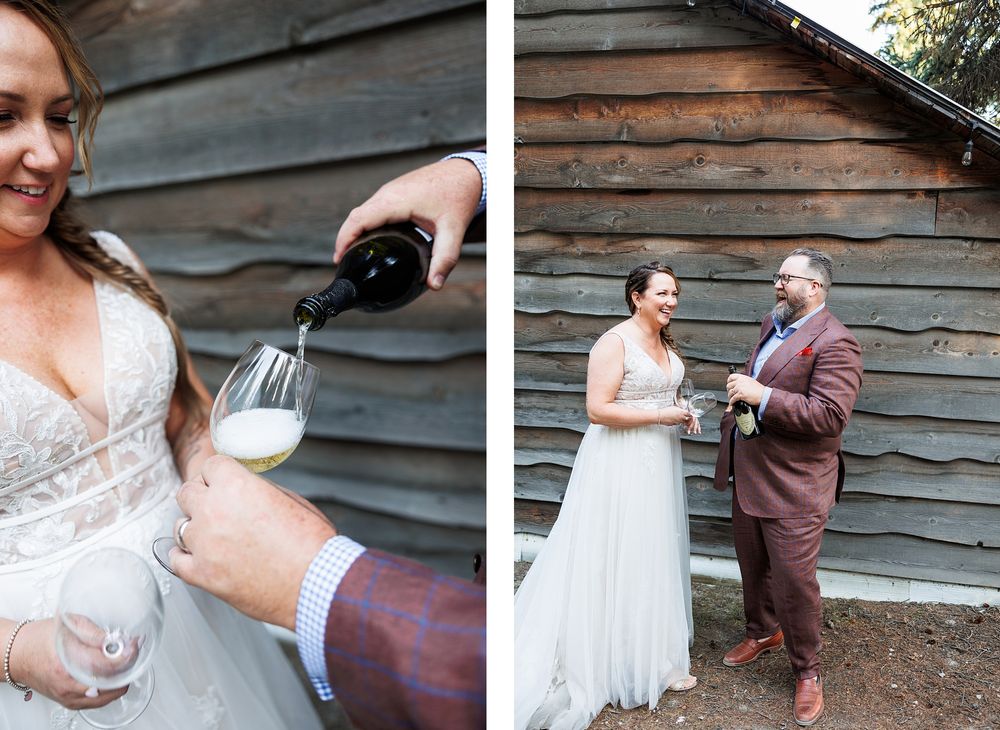 Chute Lake Wedding.  Summerland and Penticton wedding photographer.
