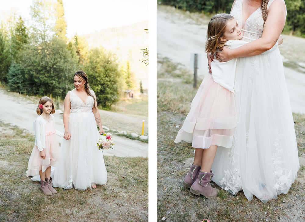 Chute Lake Wedding.  Summerland and Penticton wedding photographer.