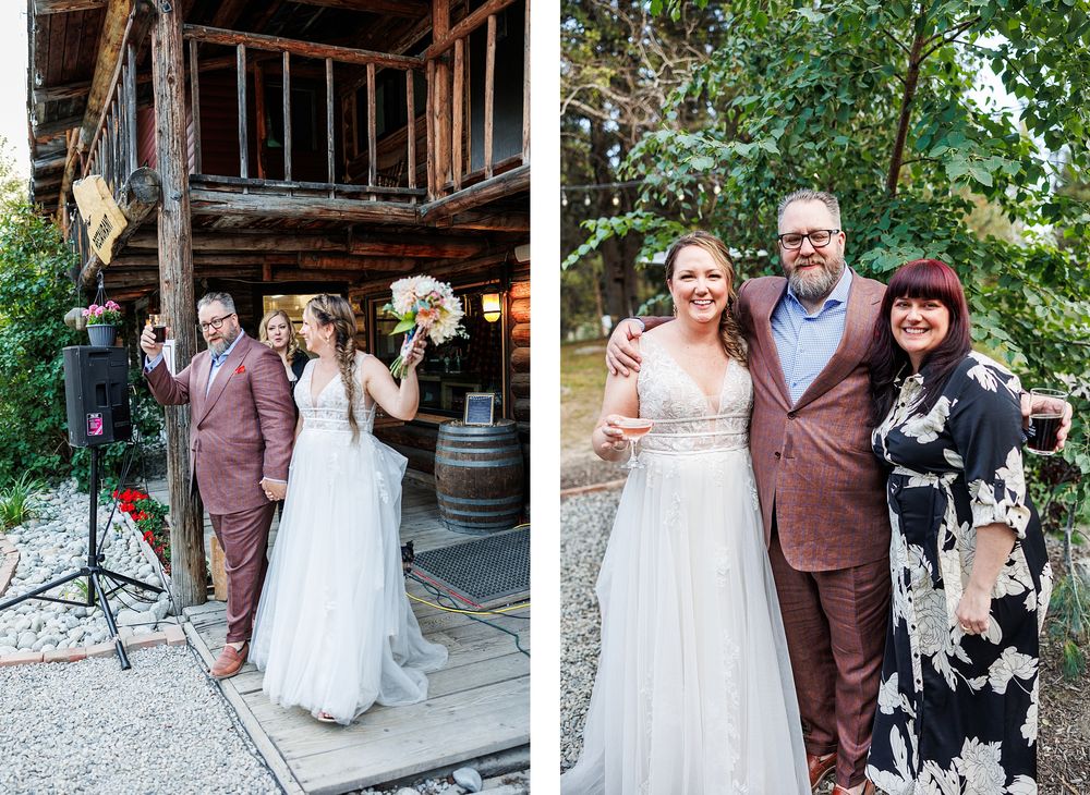 Chute Lake Wedding.  Summerland and Penticton wedding photographer.