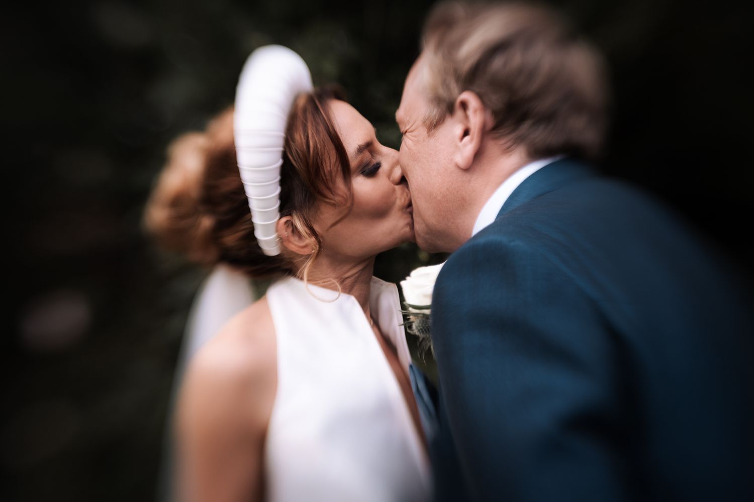 candid romantic atmospheric wedding photography by Rose and Rainbow Photography