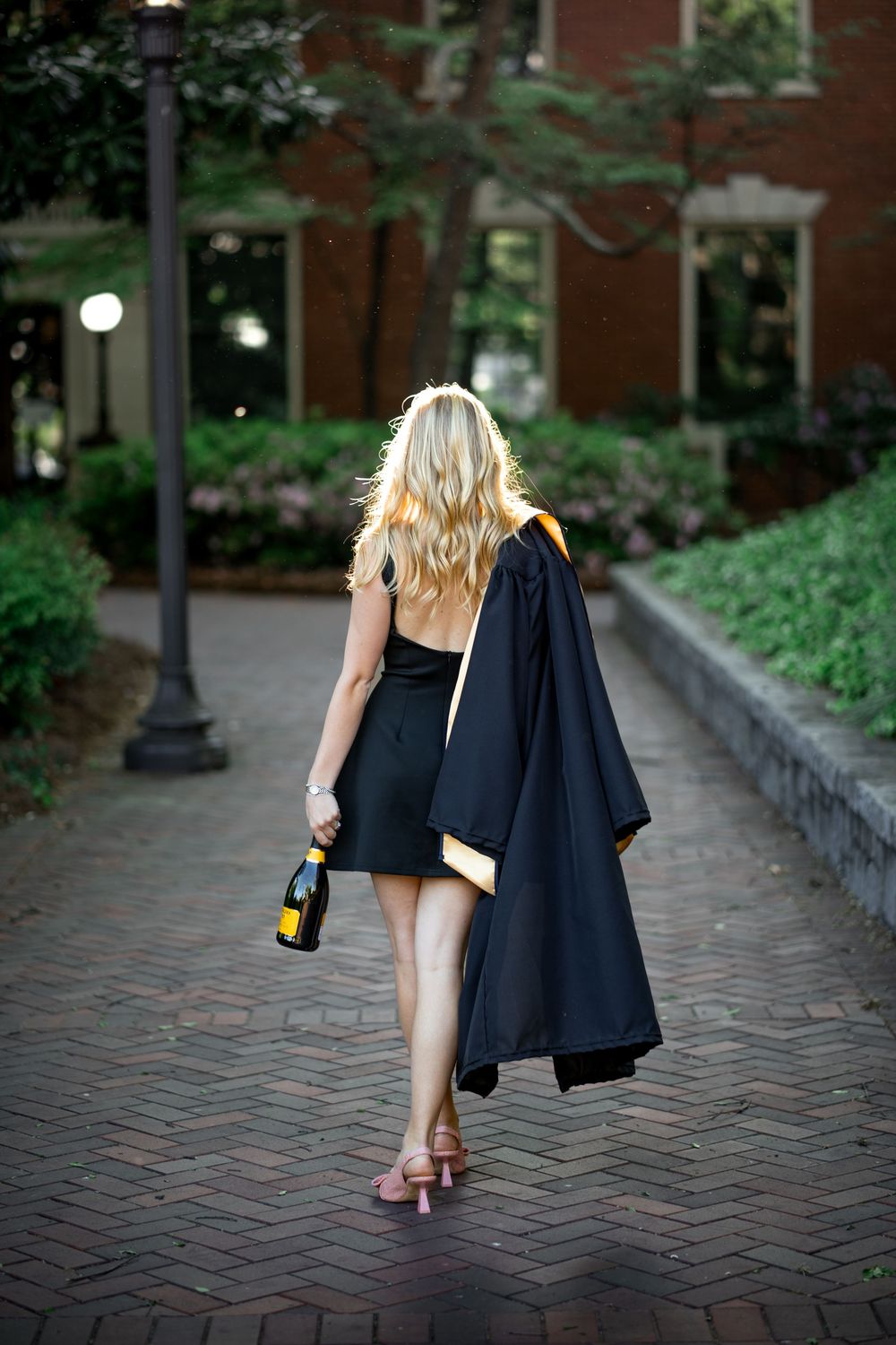 Georgia Tech tech tower walkways the best photo spots for GT graduation portraits