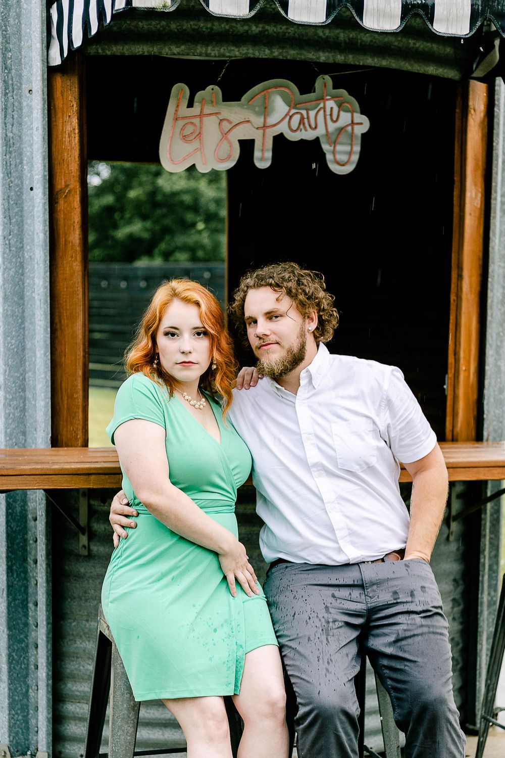 This Bansen Farms couples photography session in Gastonia delivered nothing but timeless images