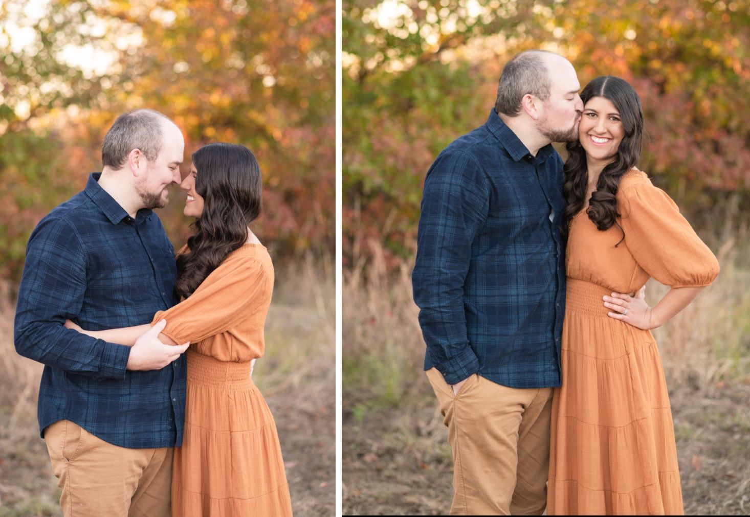 Large extended family session in fall by Bartlesville Family photographer Kristi Bray