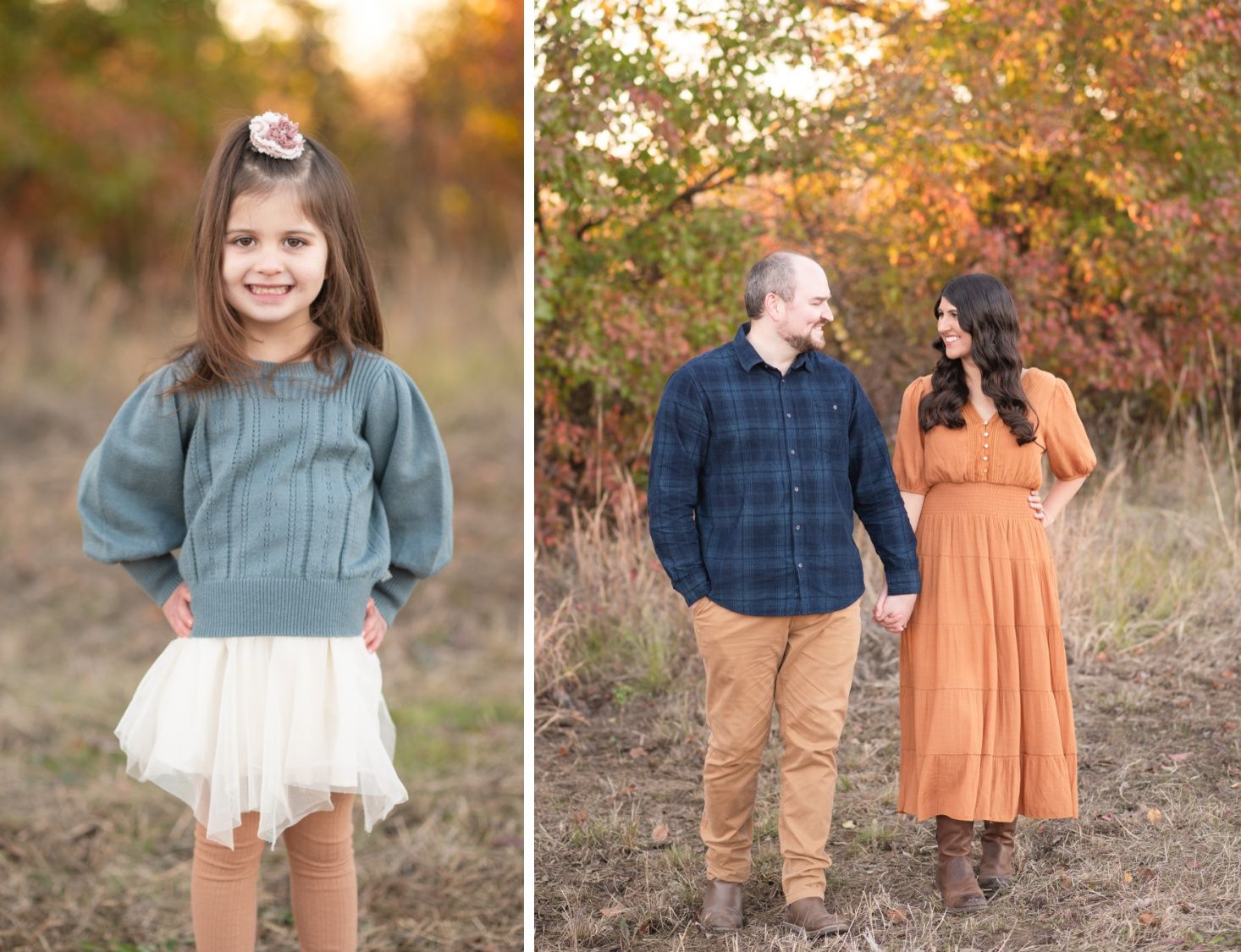 Large extended family session in fall by Bartlesville Family photographer Kristi Bray