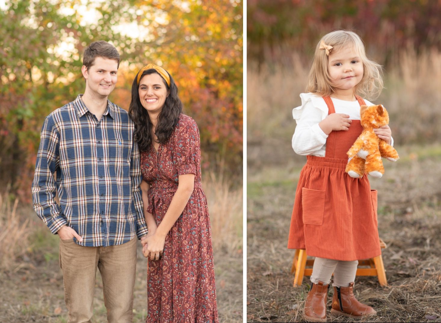 Large extended family session in fall by Bartlesville Family photographer Kristi Bray