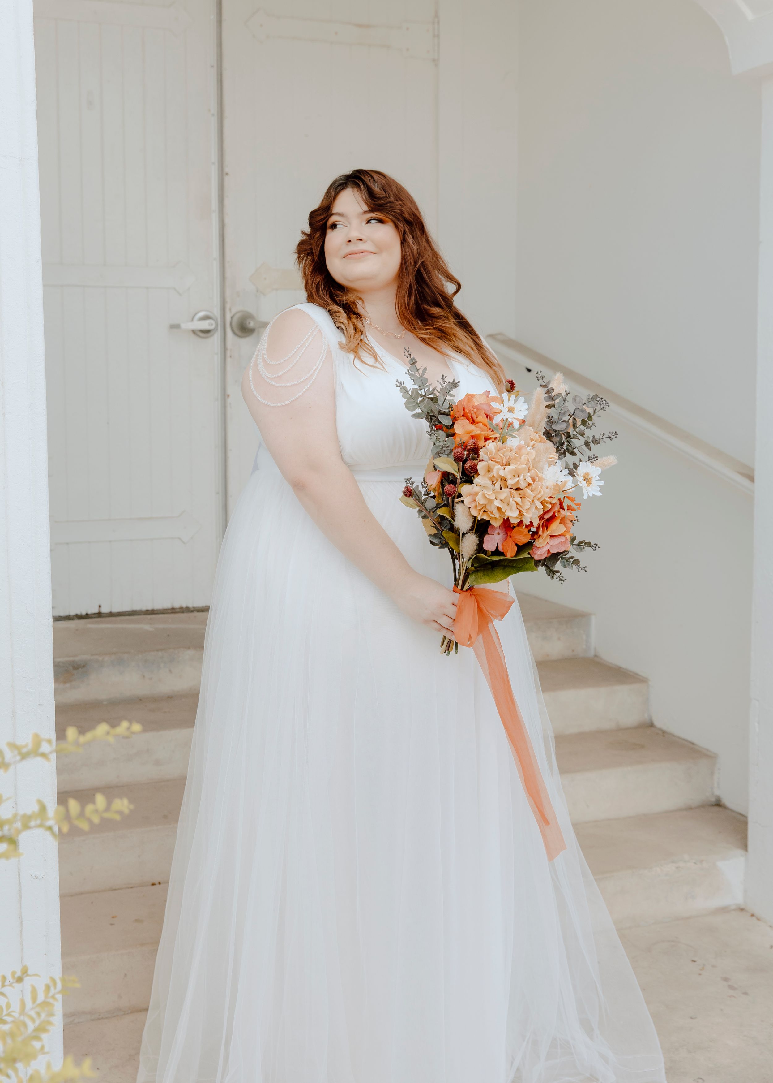 Fall bride in Louisiana