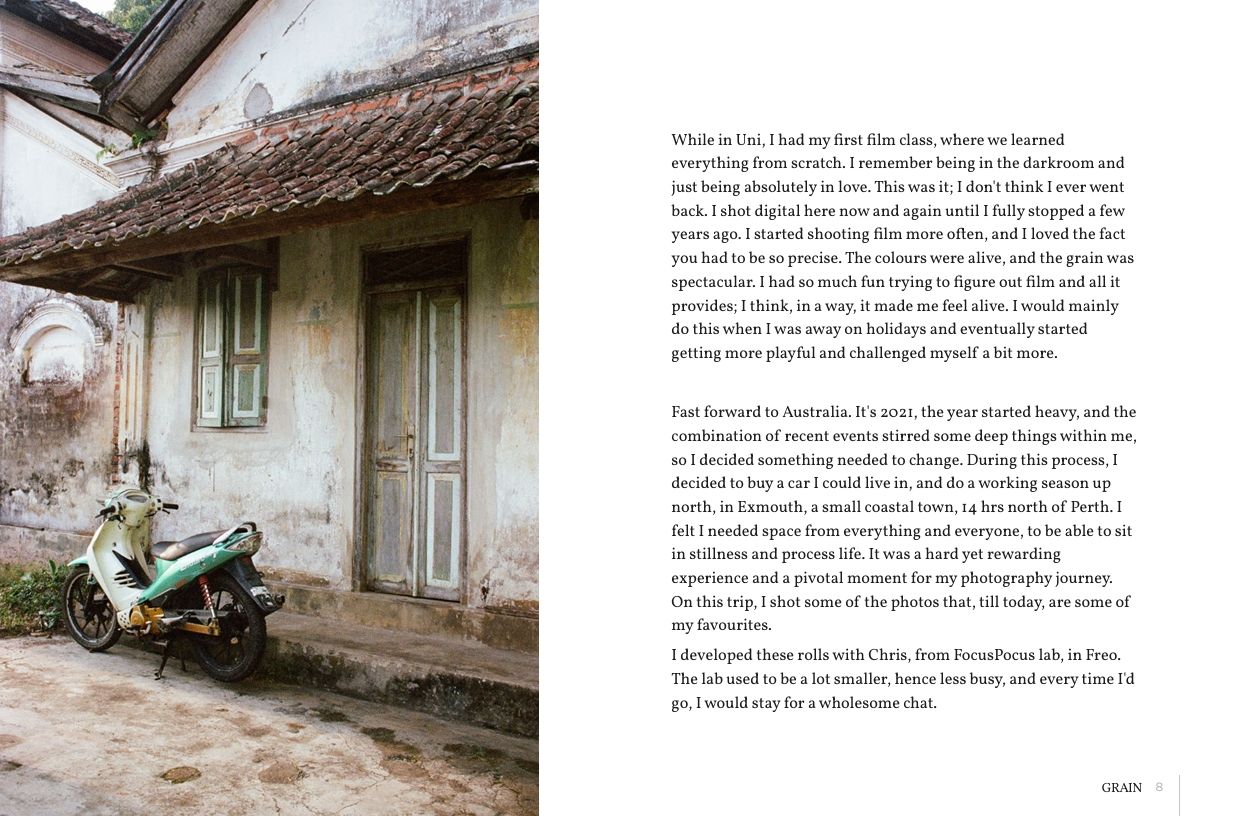 magazine feature piece and travel photography