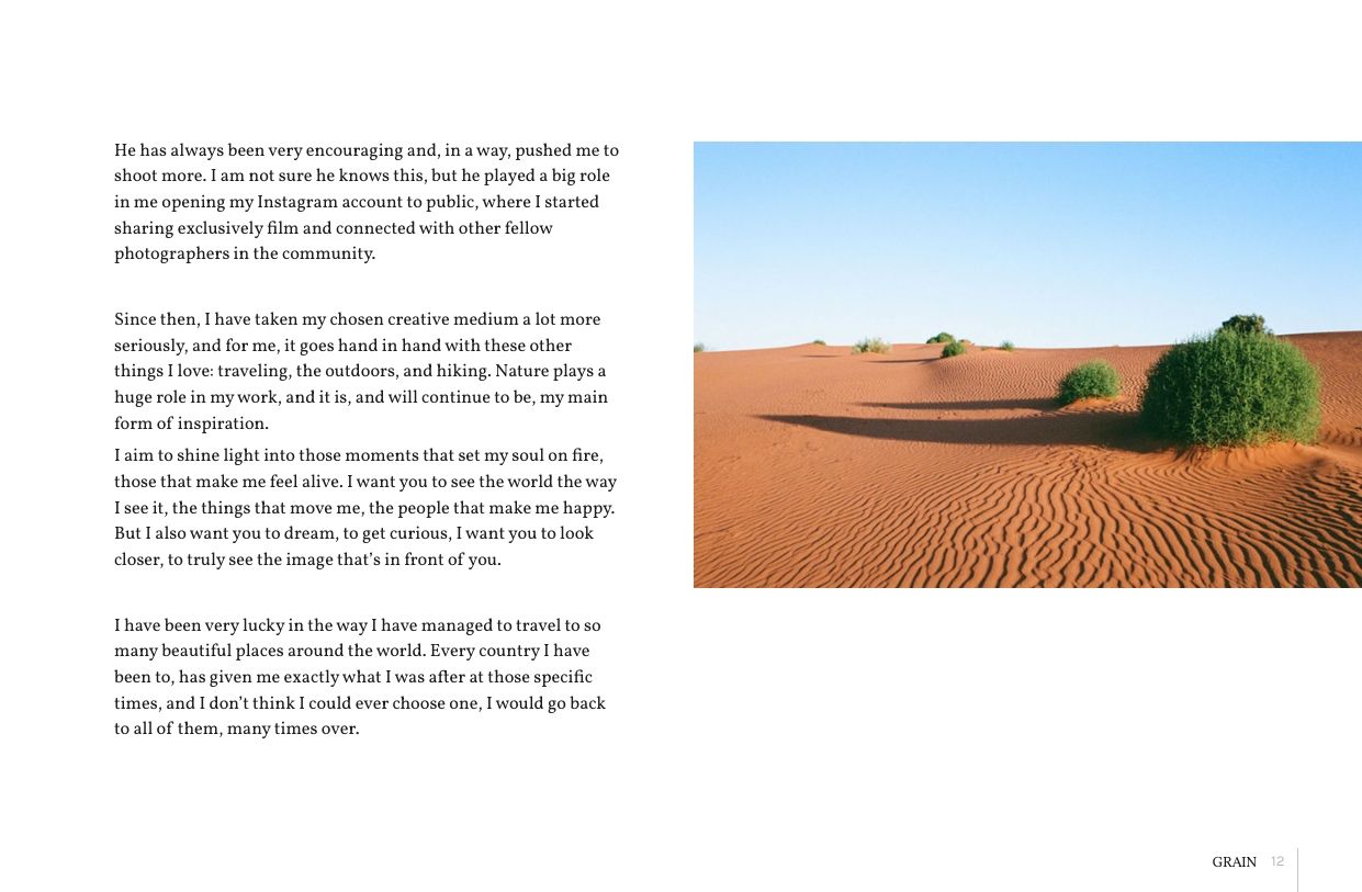 magazine feature piece and travel photography
Perth, Western Australia