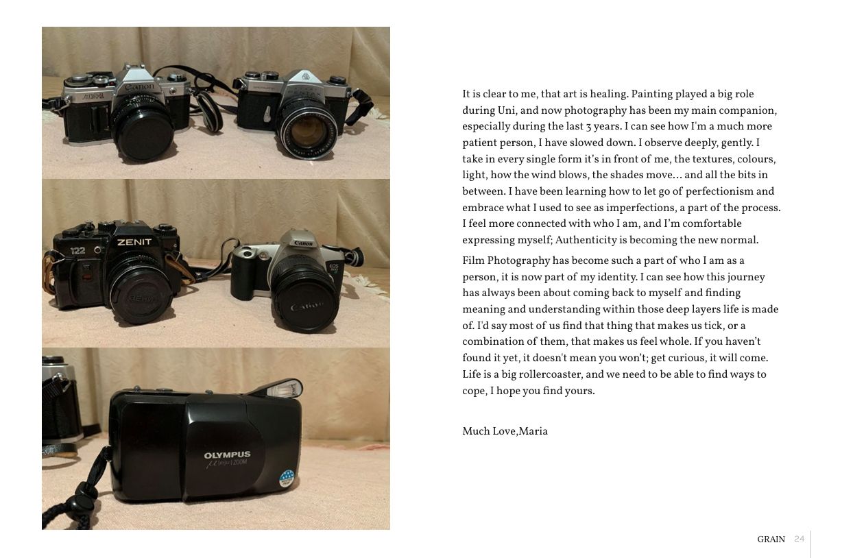 magazine feature piece and portrait photography and my cameras
Perth, Western Australia