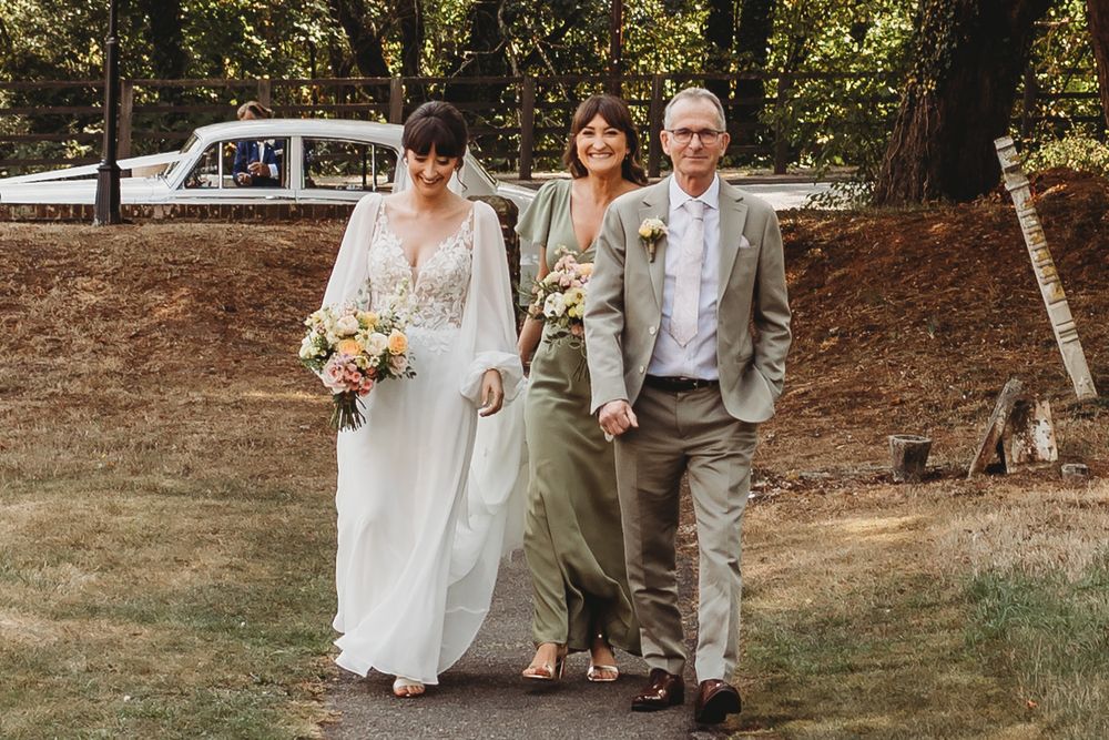 Wedding at St Michael's Church Otterbourne photographer