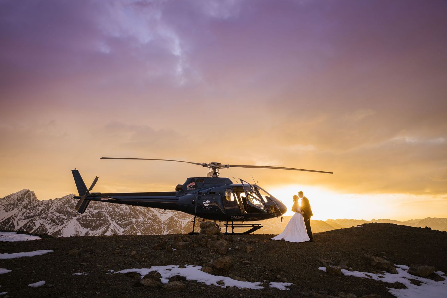 Heli Rockies Elopement