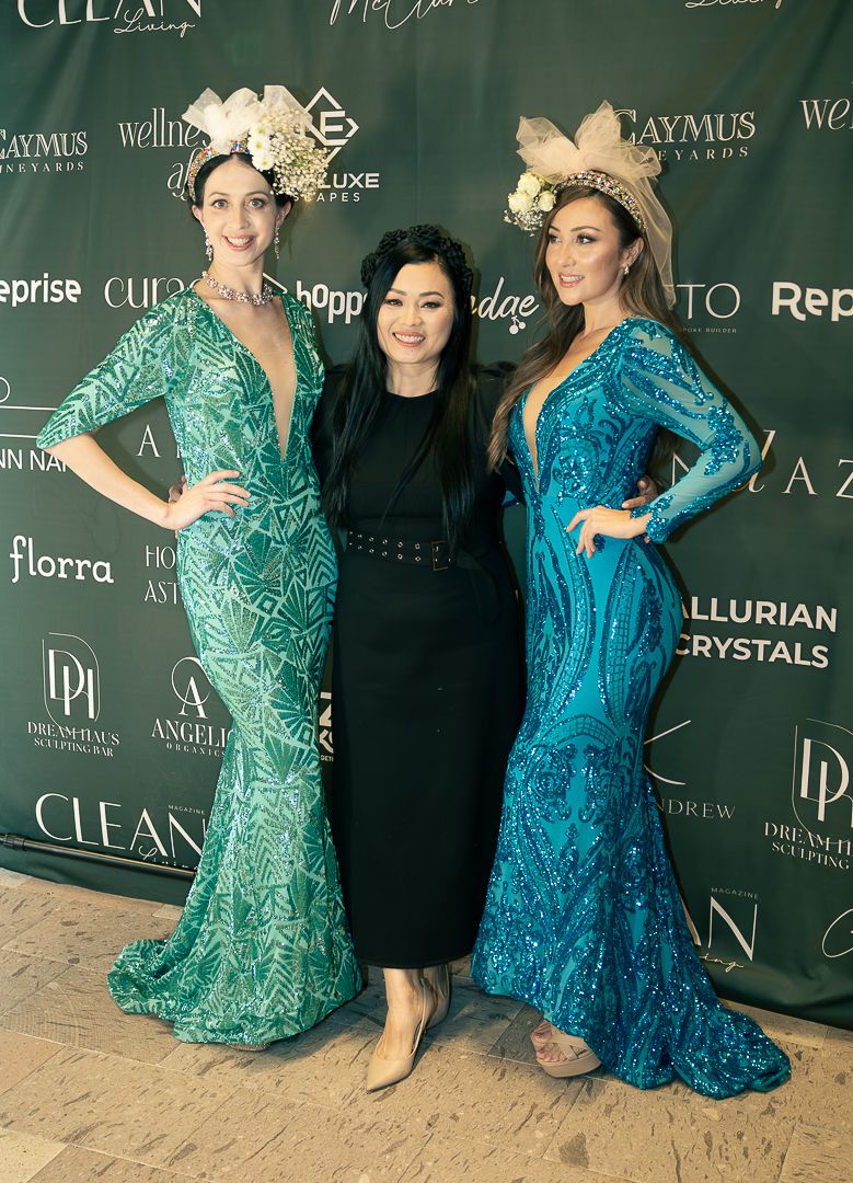 Fashion event portrait at Caymus Vineyards captured by Raymond C. Hansell Photography.