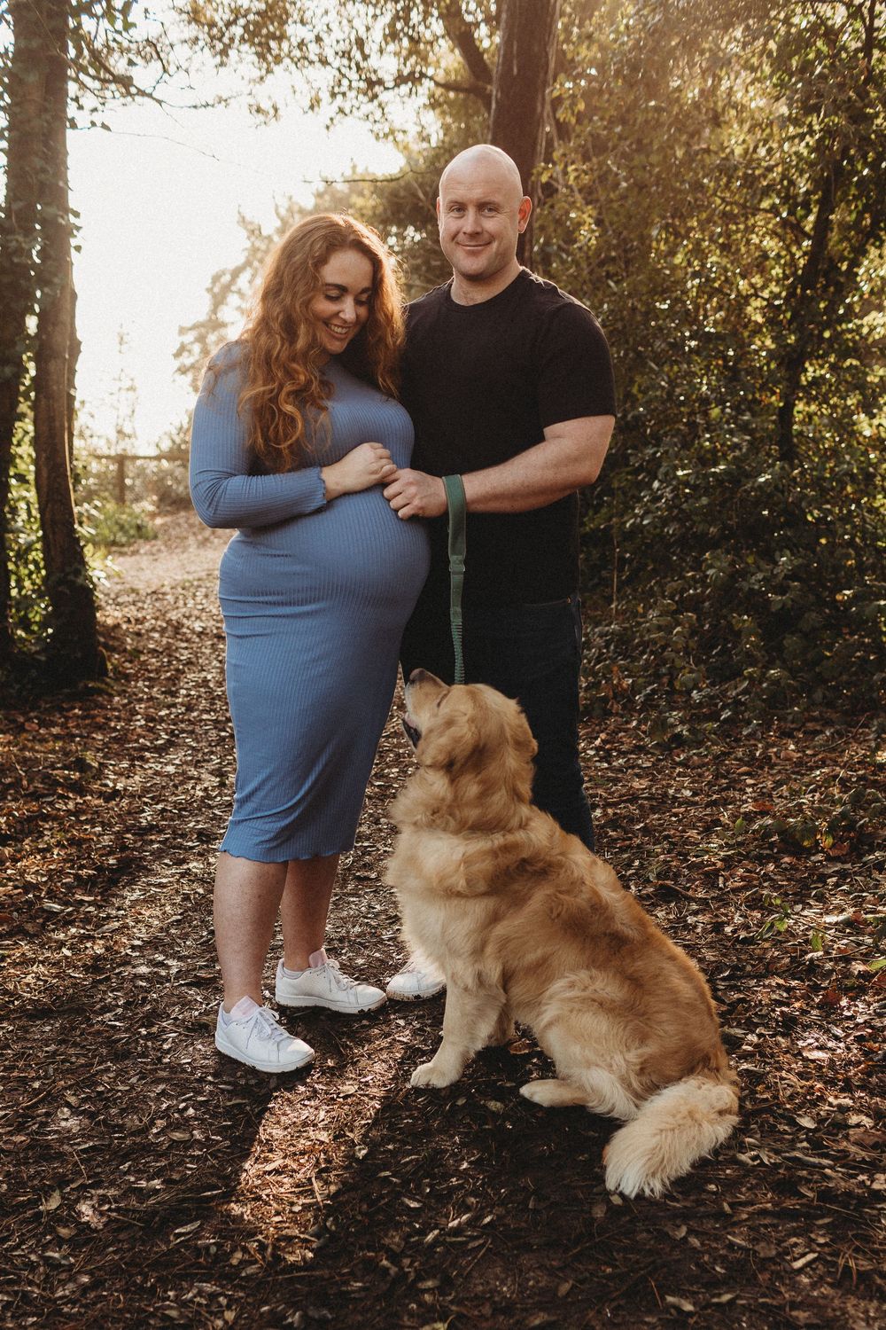new forest maternity photoshoot