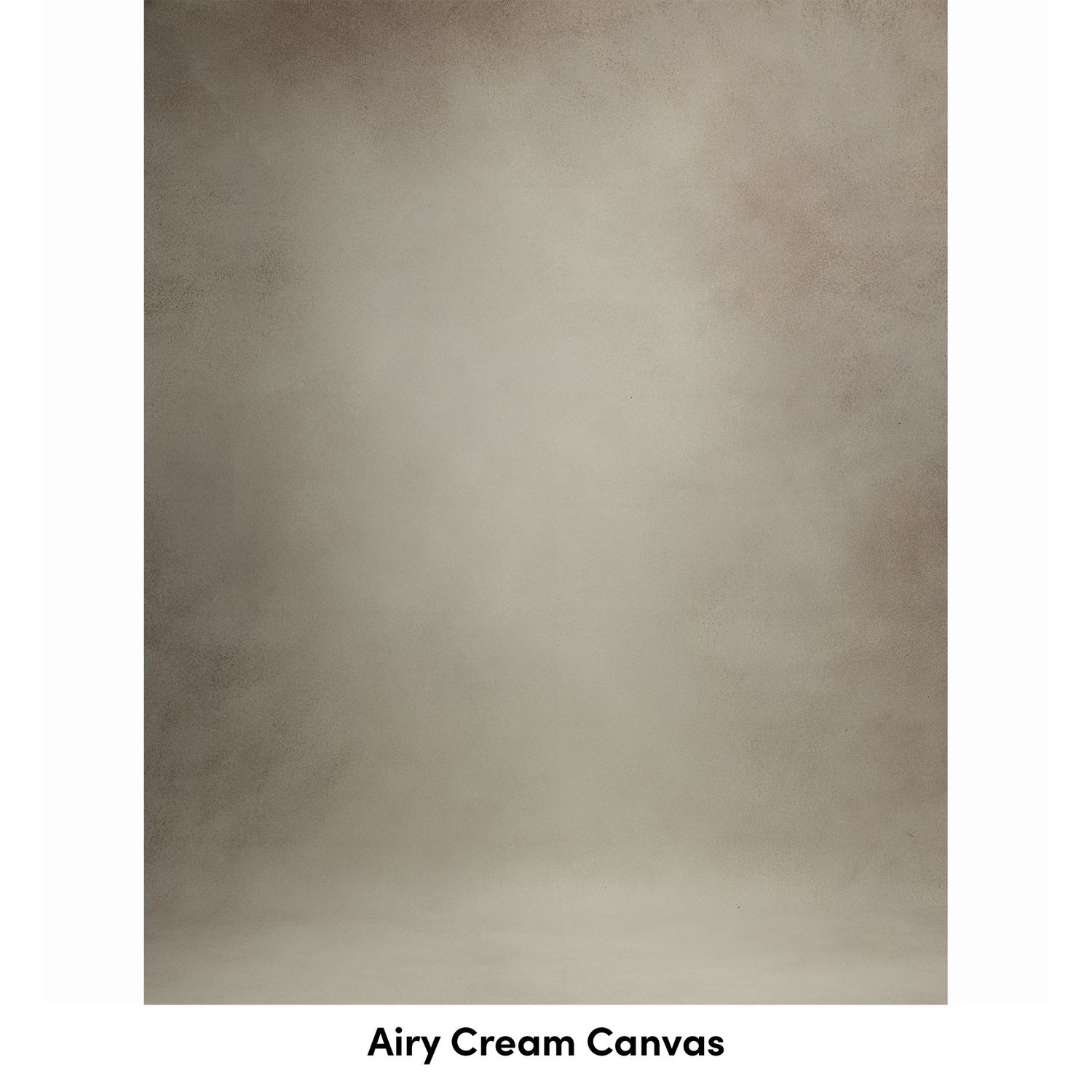 Soft beige canvas background with gentle gradient fading from creamy center to darker edges.