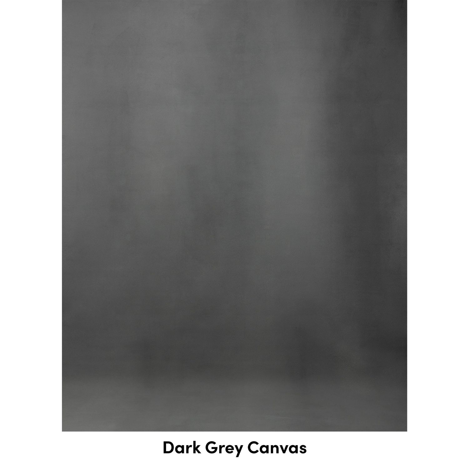 A minimalist dark grey canvas background with subtle gradient shading shown against a plain backdrop.