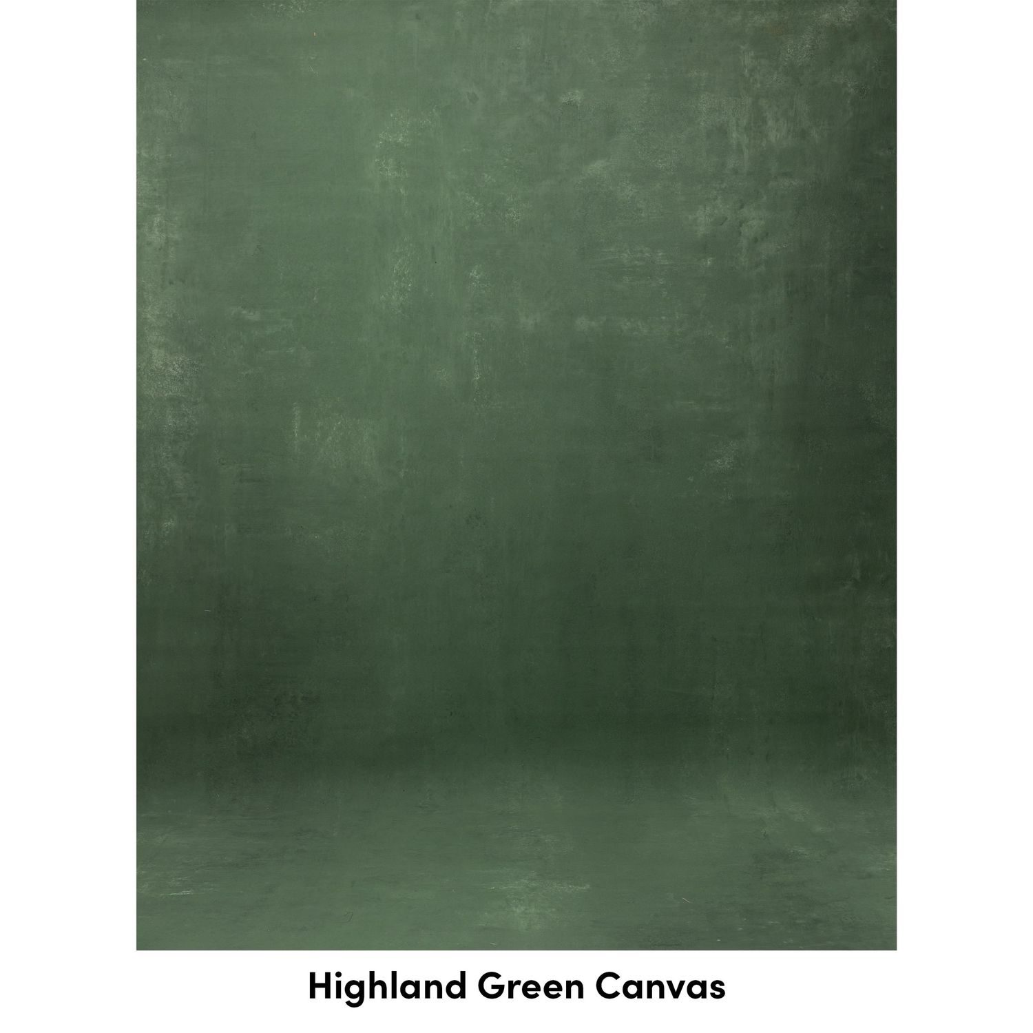 Textured dark green canvas background with subtle grunge and wear marks creates an artistic vintage atmosphere.