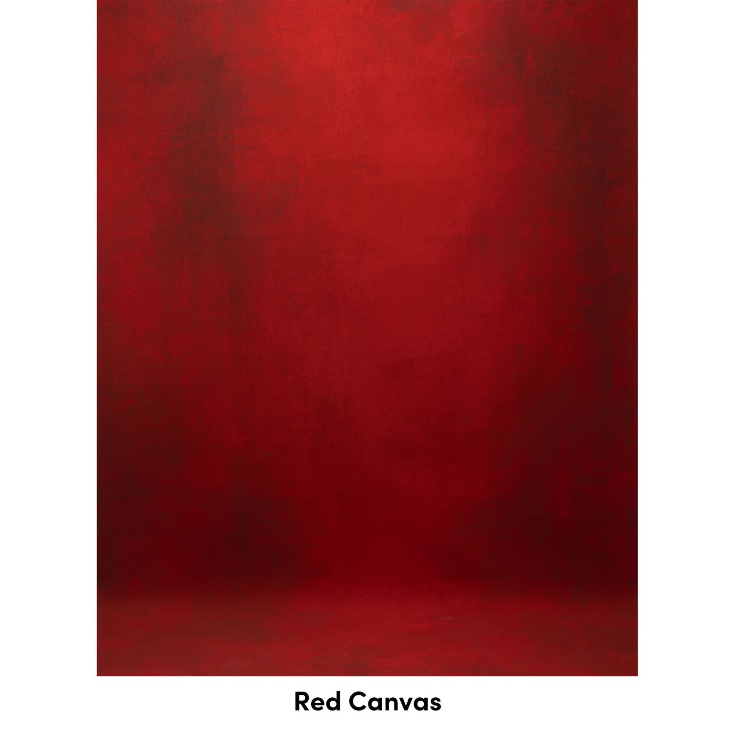 Deep red backdrop fabric or canvas with dark shadowy gradient texture creating a moody studio photography background.