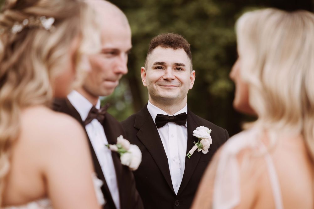 Emocjonalne gratulacje dla Pary Młodej, Dwór Zbożenna