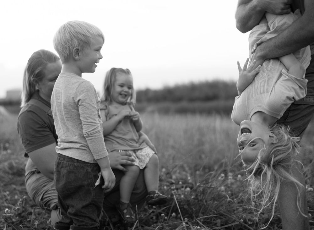 agricultural photos for a ranch and their website featuring their children