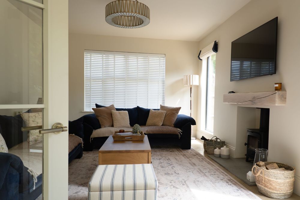 Interior detail shot showing carefully chosen accessories and finishes that add warmth and character to the space.