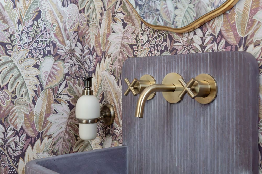 Interior detail shot showing carefully chosen accessories and finishes that add warmth and character to the space.