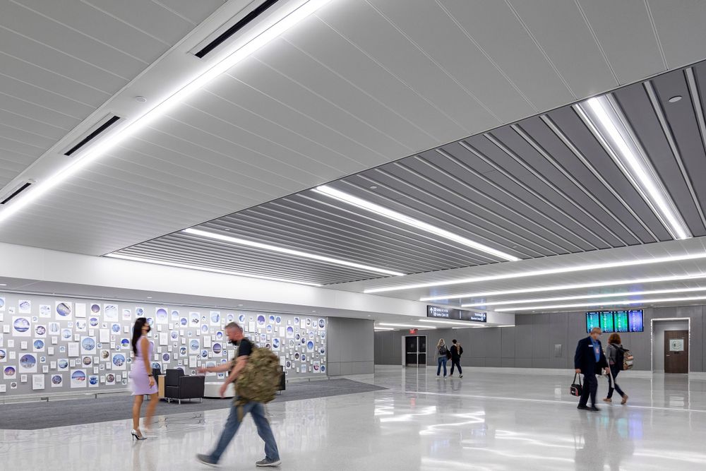 Ceiling at Tampa Internatijonal Airport