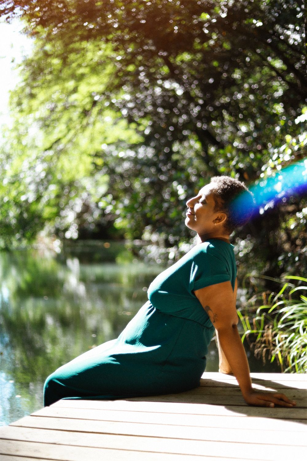 Séance photo par Chaemi Studio, photographe à Montpellier. Shooting créatif de portraits avec pour thème la nature.