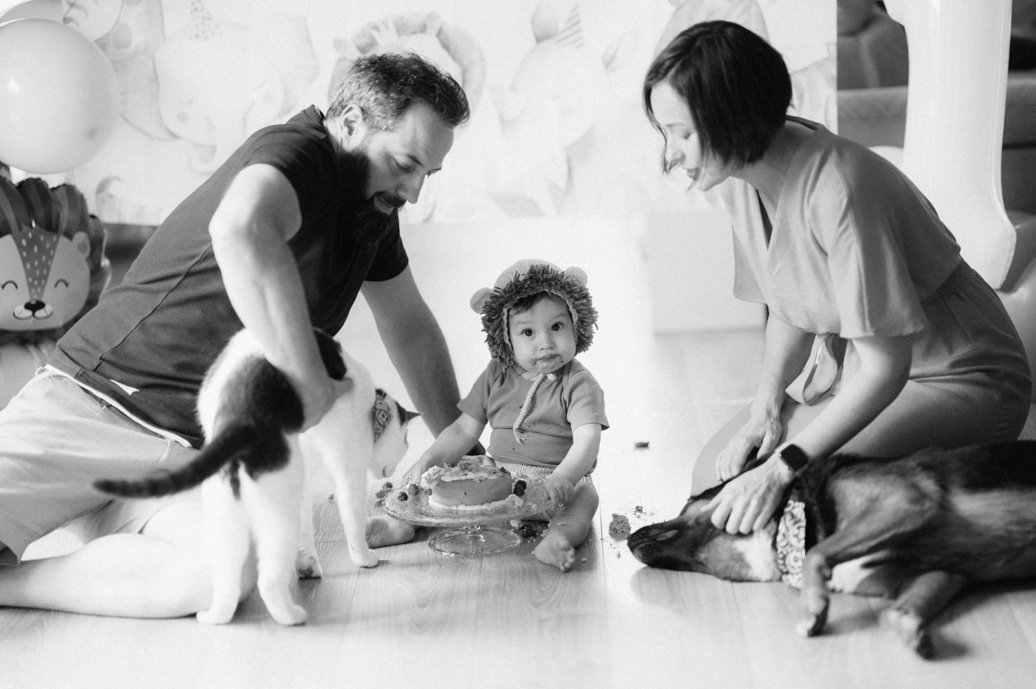 Black and white photo collage showing progressive movement poses arranged in a horizontal strip.