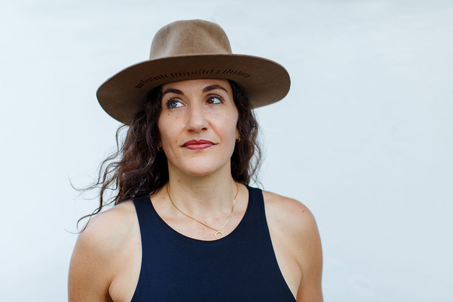 Portrait of a woman in San Juan, Puerto Rico.