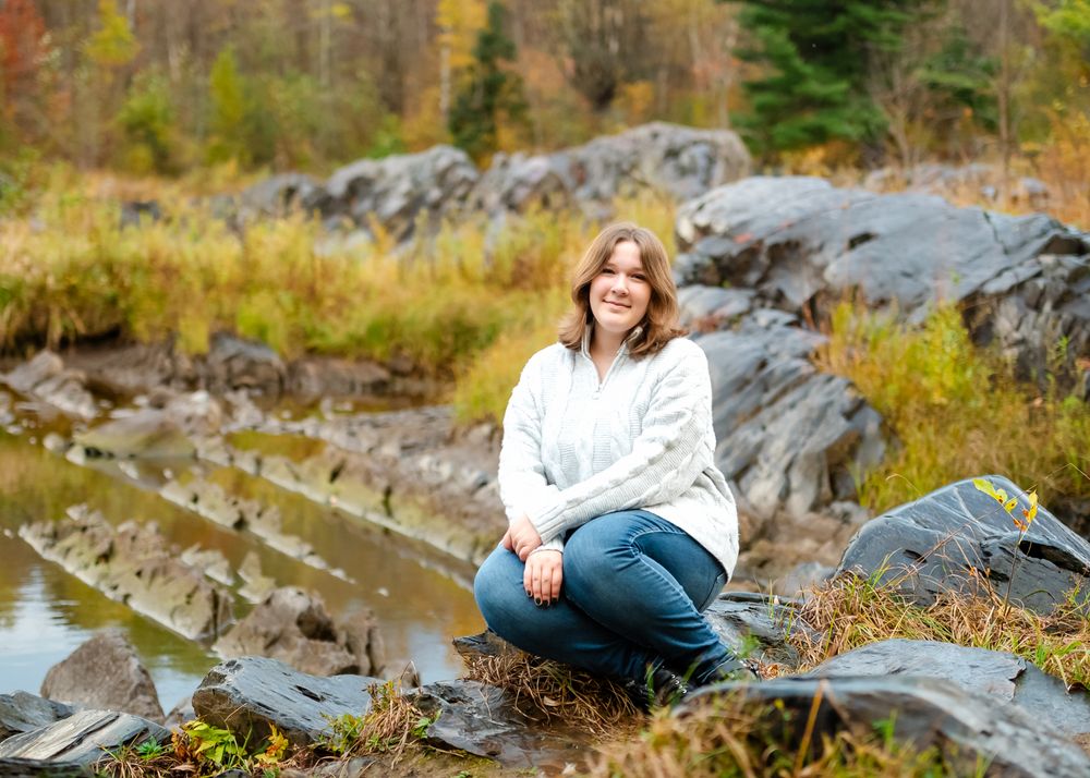 High school senior photography session in Superior WI
