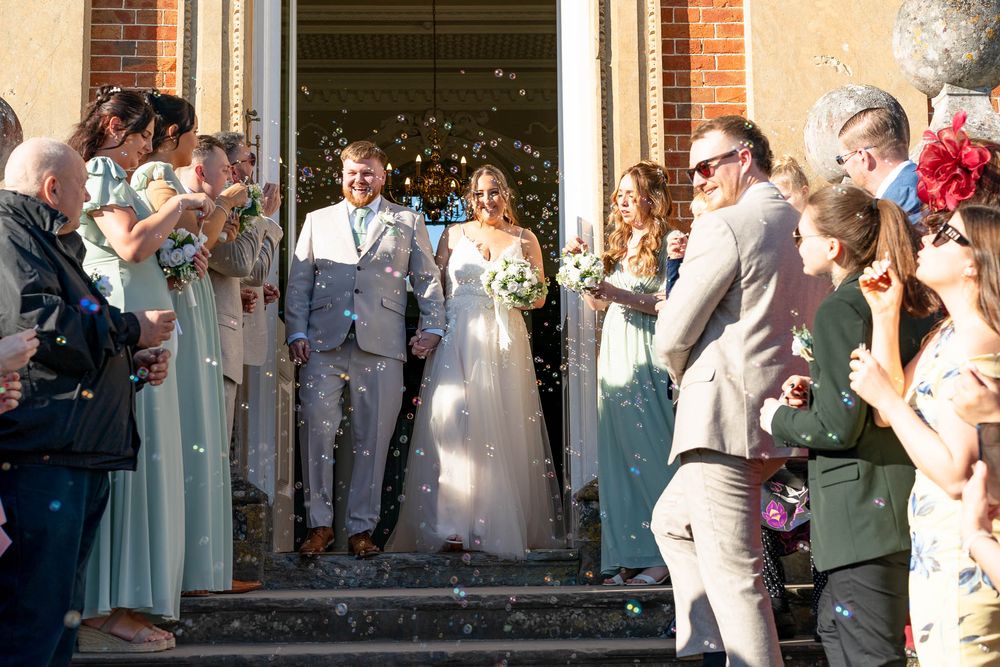 Confetti time Somerset Wedding venue Crowcombe Court