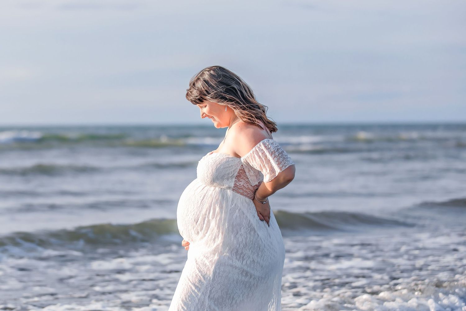 Palmerston North Beach Maternity Family Photos