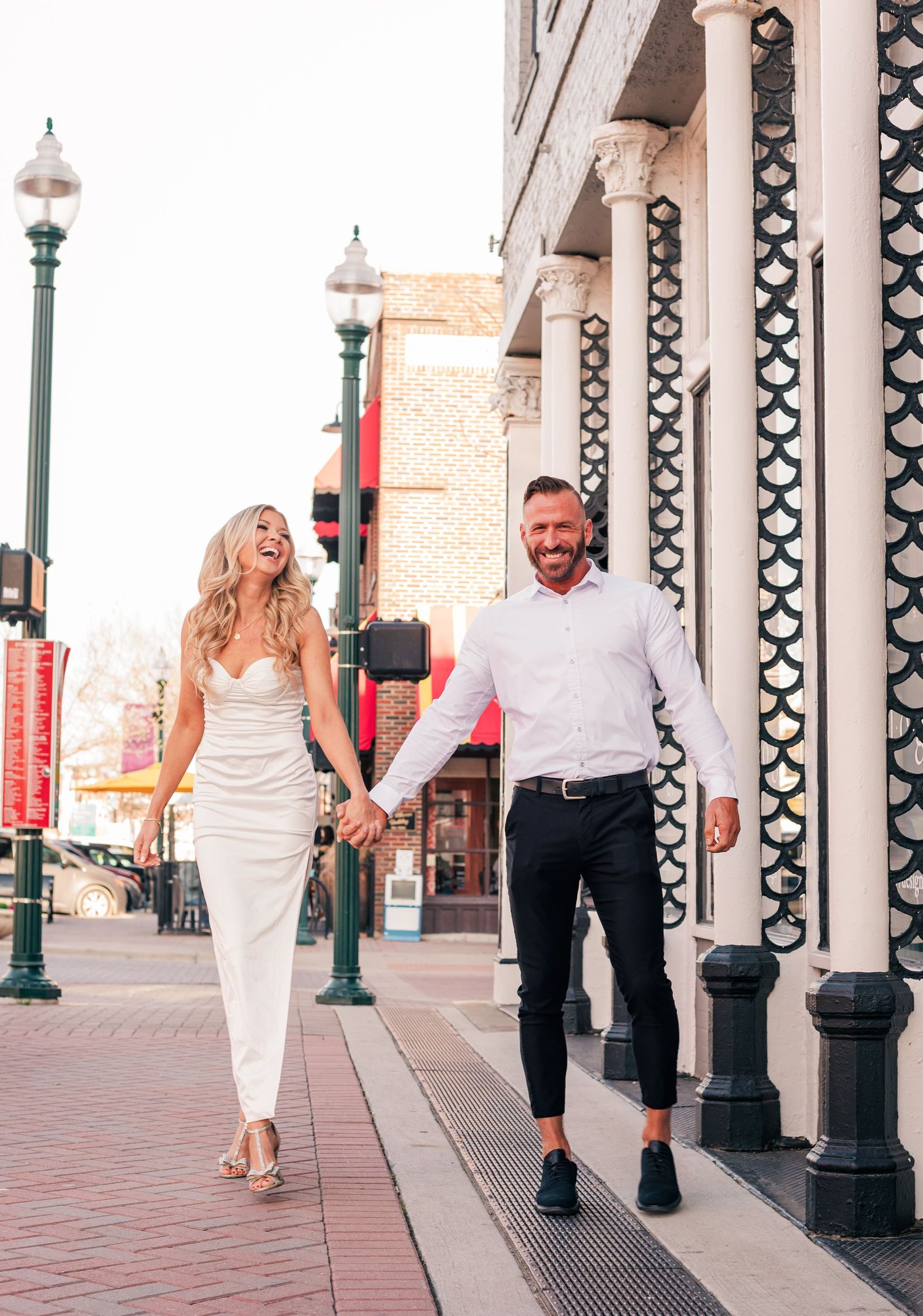 Outdoor Engagement Portraits McKinney Texas