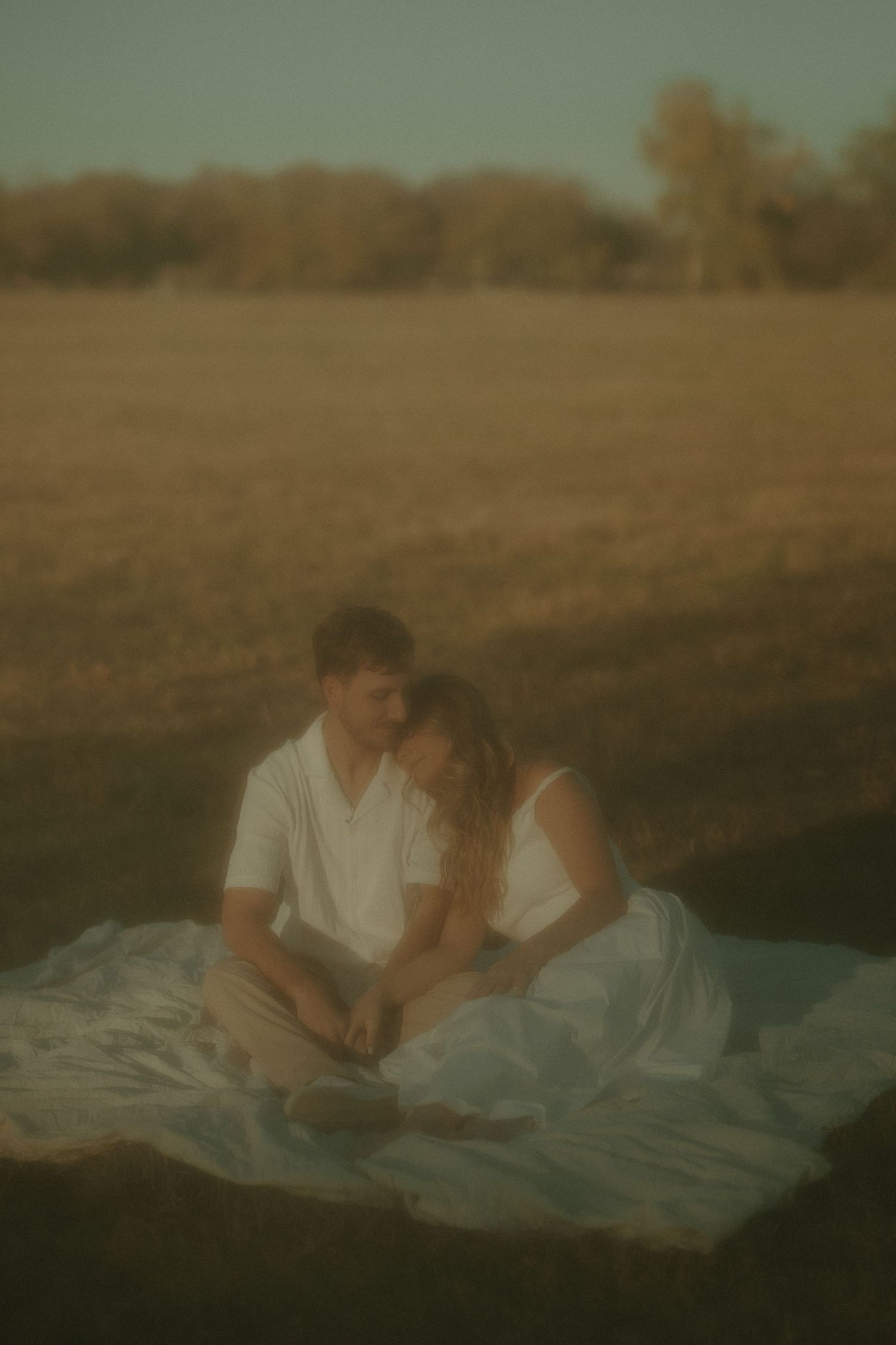 DFW engagement photographer vintage feel-retro style-classy Texas Engagement Photographer-Candid engagement session
