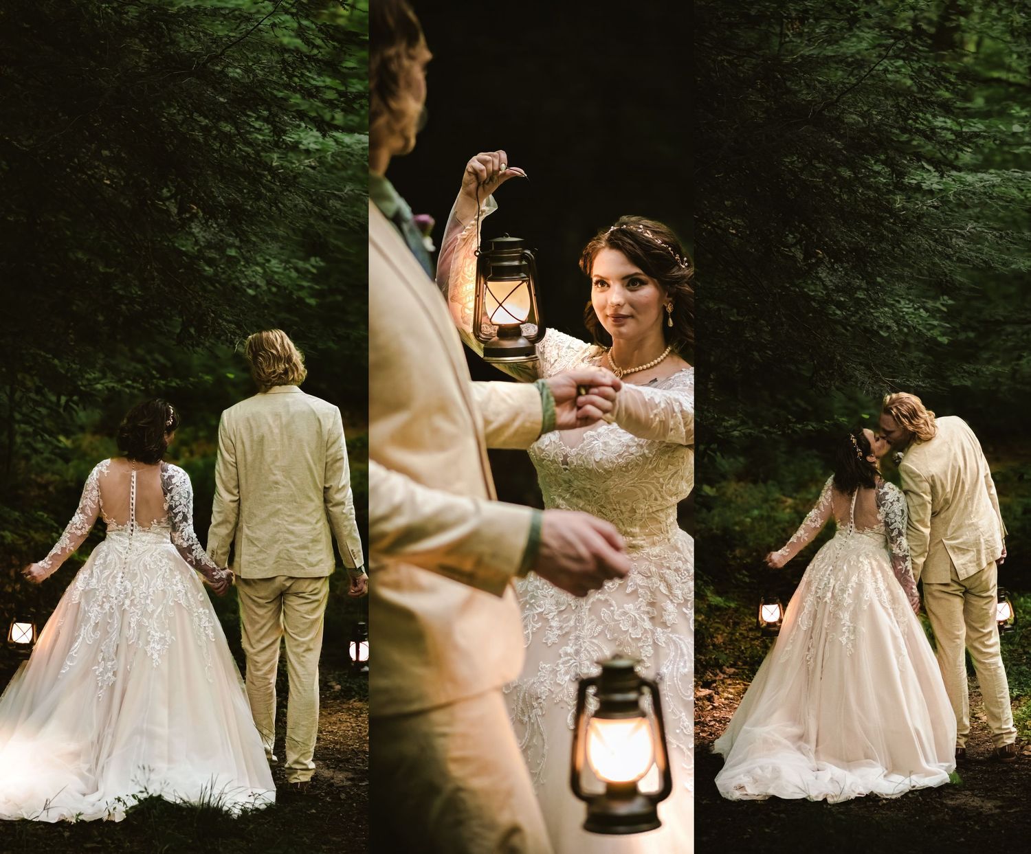 Hocking Hills Wedding, Forest Wedding Photo, Elopement Photography