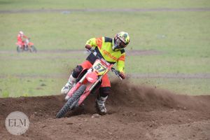Motobike in a corner