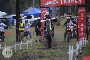 Motorbike doing a wheelie