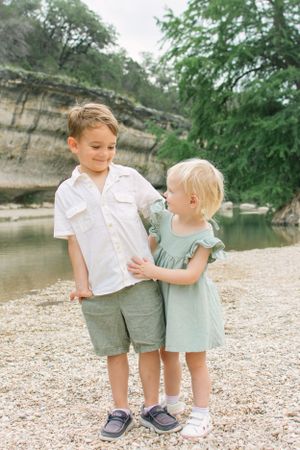 Guadalupe River Texas family photos