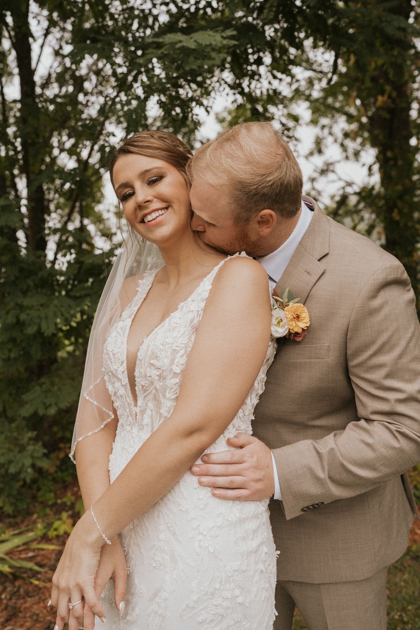 wedding photo taken in Parma MI