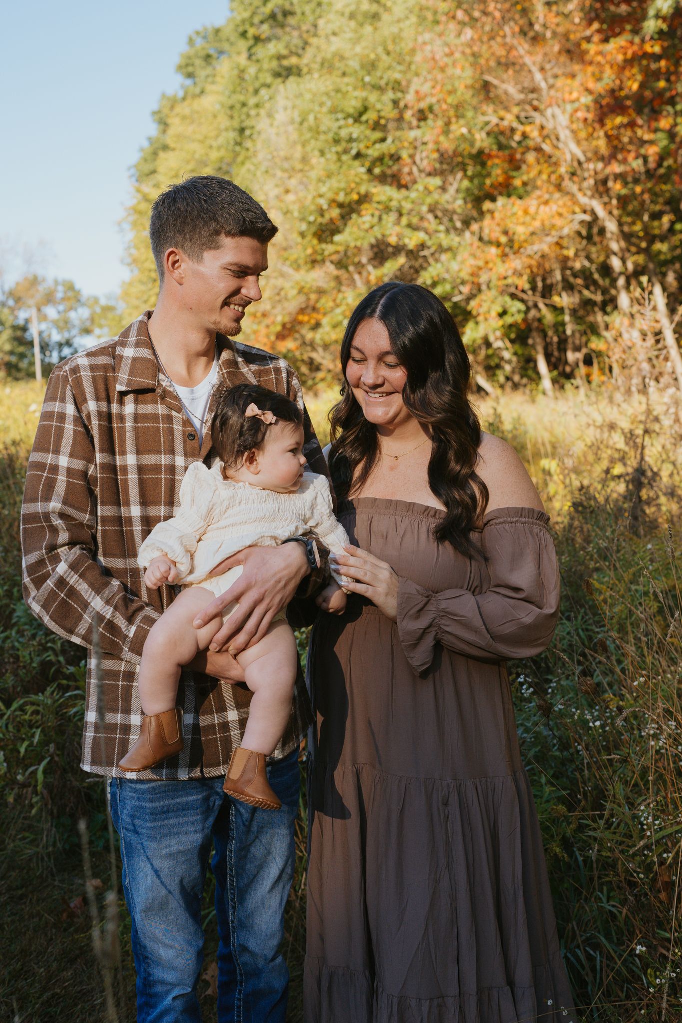 outdoor family photography in Concord MI