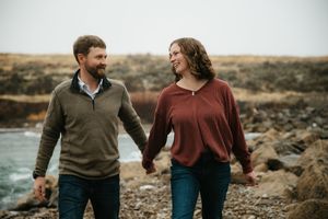 Couples engagement photography; Copyright: Myranda Smith Photography