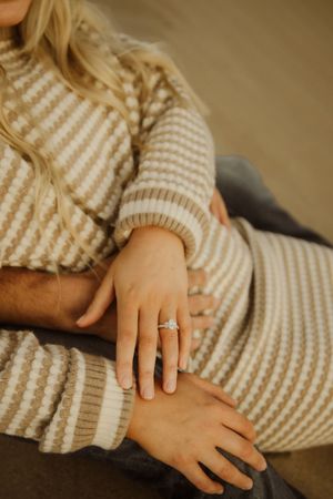 Couples engagement photography; Copyright: Myranda Smith Photography