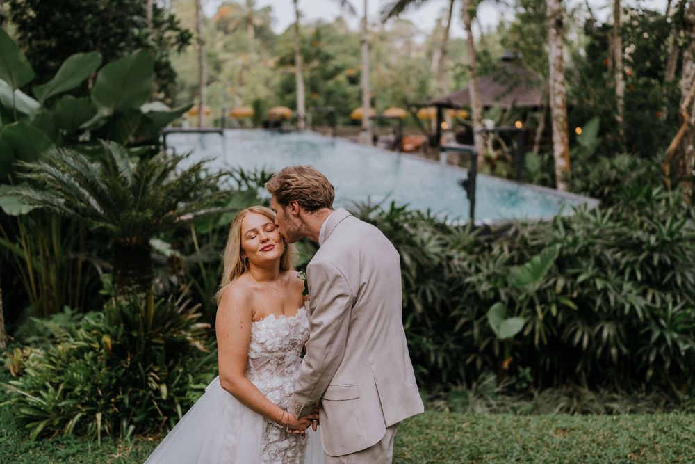 Luxury wedding photography at Capella Ubud