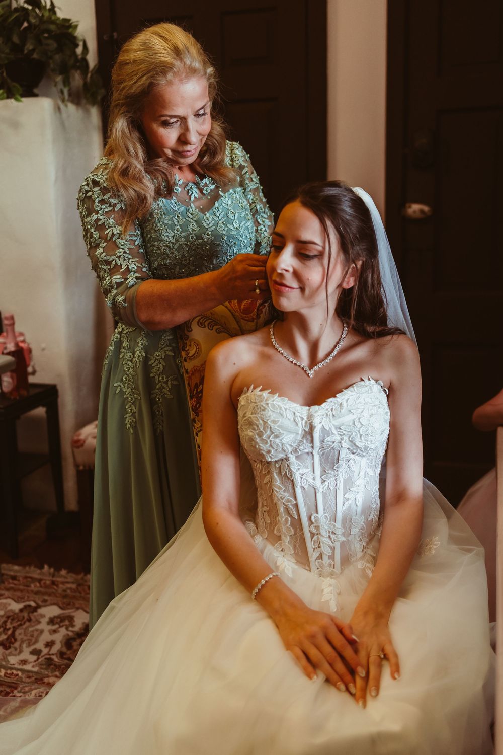 Washington Oaks Gardens State Park Wedding in Palm Coast, Florida. Getting Ready photography.