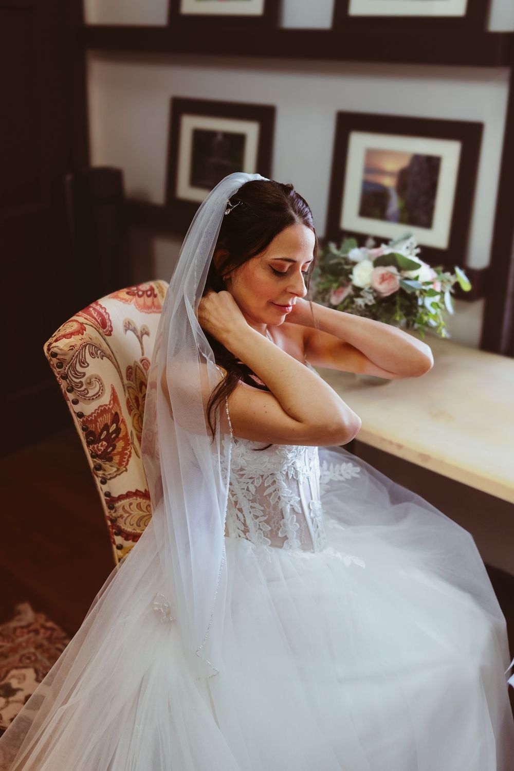 Washington Oaks Gardens State Park Wedding in Palm Coast, Florida. Getting Ready photography.