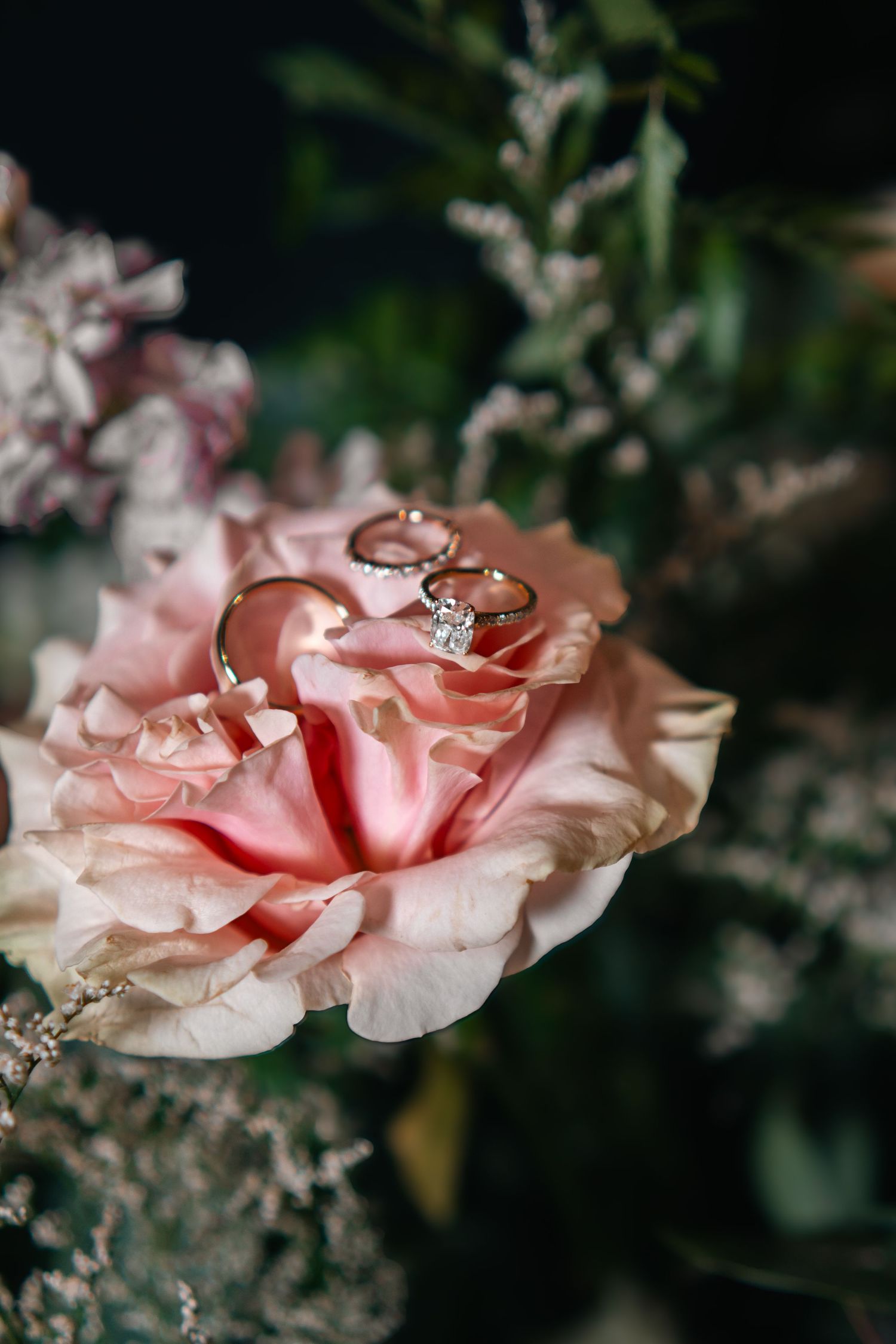 Washington Oaks Gardens State Park Wedding in Palm Coast, Florida. Detail reception photography.
