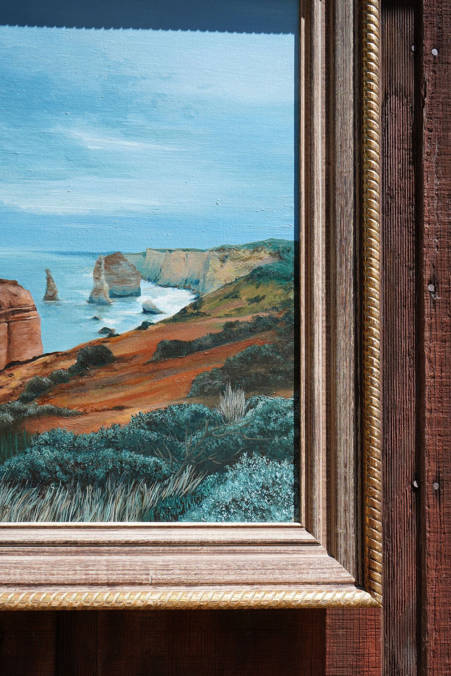 Twelve Apostles oil painting framed