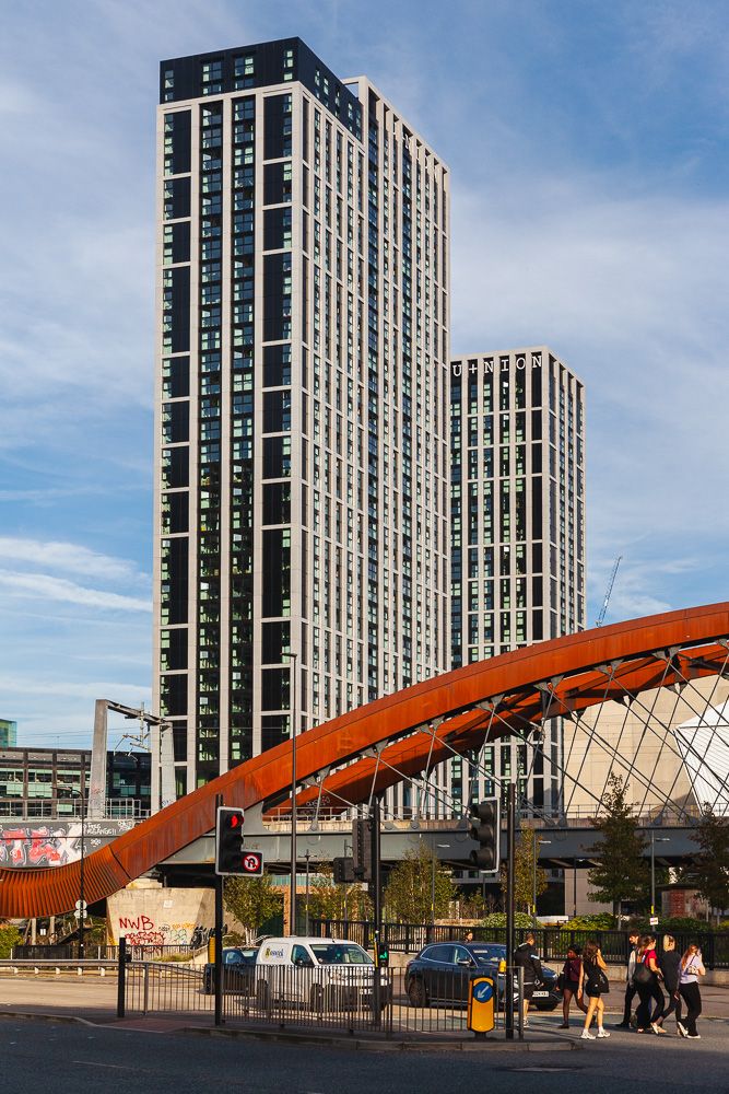 U+NION Manchester from Trinity way through Ordsall Chord
